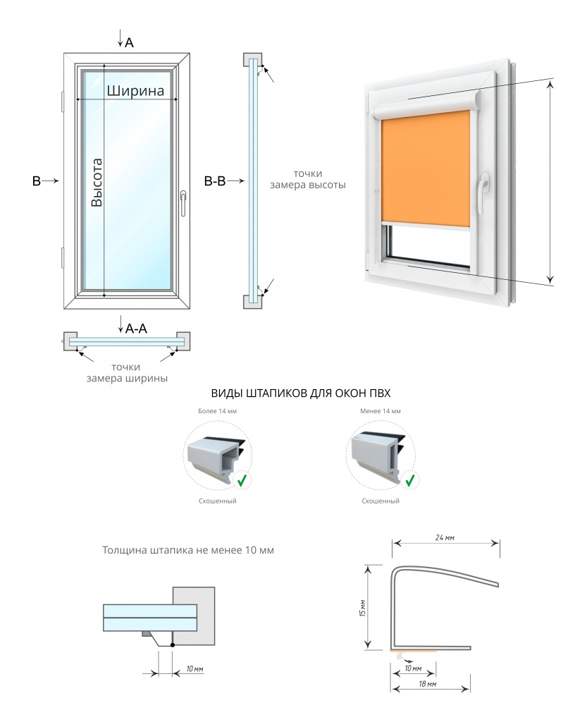 Схема замера UNI-2
