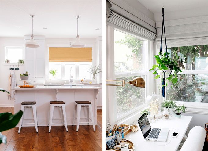 Римские шторы в интерьере