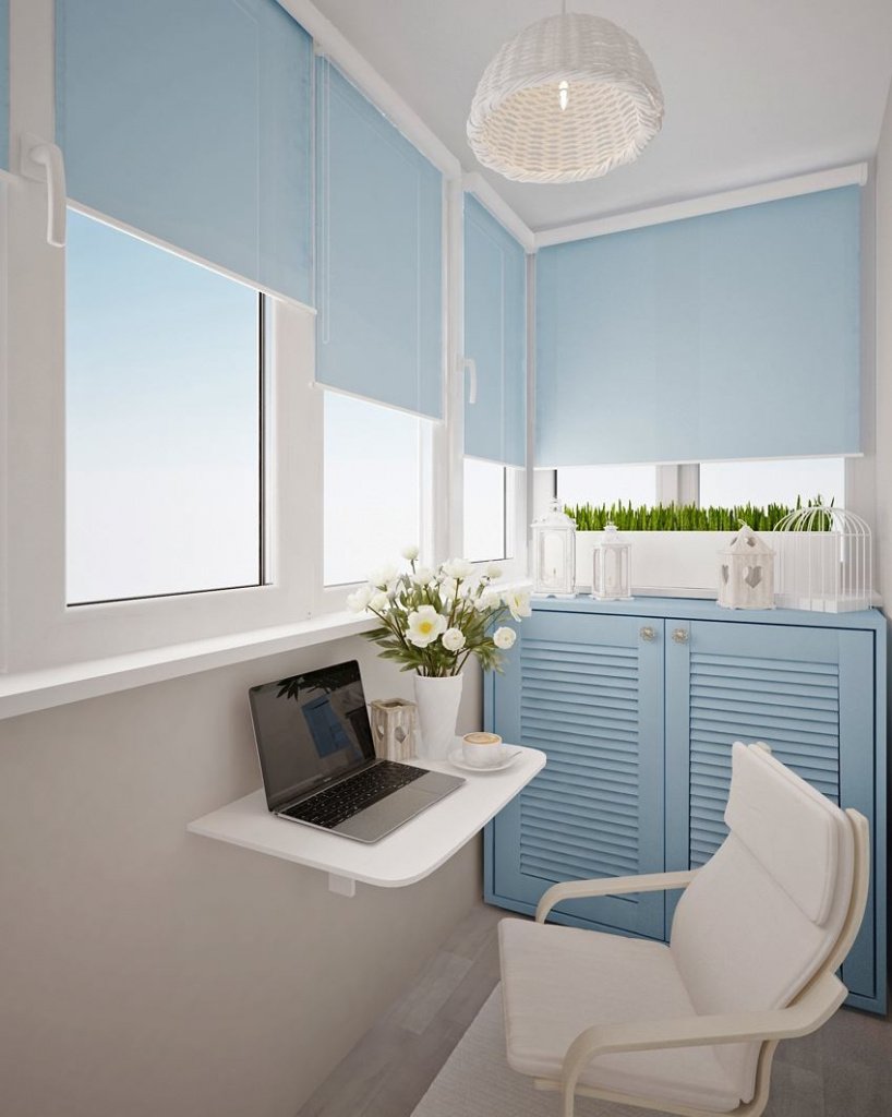 Рулонные шторы для балкона