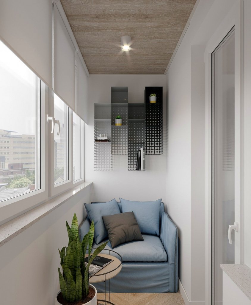 Рулонные шторы для балкона