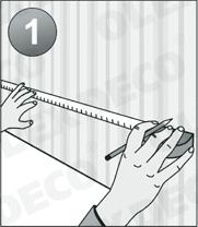 Измерение оконного окна для установки металлического карниза