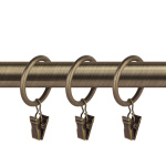 Кольцо 19 круглое с зажимом упак. 10 шт (П)