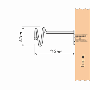 изображение спираль драпировочная малая на olexdeco.ru