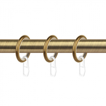 Кольцо 16 круглое с пластиком и крючком упак. 10 шт (А)