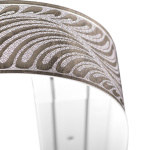 фото декоративная планка «жар-птица» платина в интернет-магазине Олексдеко