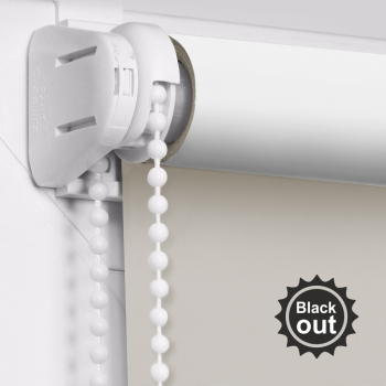 Рулонная штора «Мини» Селена Blackout/Латте 