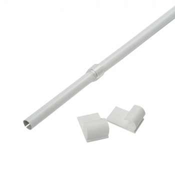 изображение карниз-кафе «виргиния» белый на olexdeco.ru