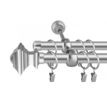 Двухрядный стеновой карниз для штор «Верди» (19 ХМ 160)