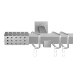 Однорядный стеновой карниз для штор «Поинт» (20 ХМ 400)