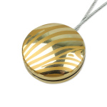 Клипса магнитная «Зебра» ø4,5 см для легкого и среднего веса штор с тросом 60 см (З/ЗМ)