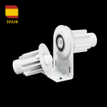 Центральный кронштейн «Levante» для рулонных штор ø44 мм 1 управление L=55 мм (Белый)