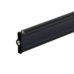 Заглушка дополнительного профиля «Твинс» с саморезом (Черный)