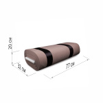 Ткань для штор коллекция «Lino» Бежевый