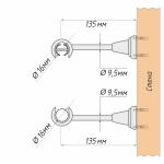 Кронштейн «Открытый I» (16 З)