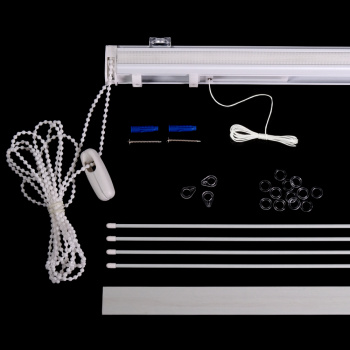 изображение карниз для римских штор «уно one touch» белый на olexdeco.ru