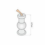 Грузик «Амфора» 40 г (.)