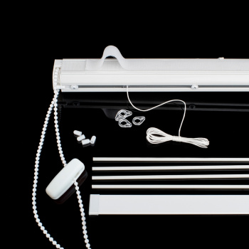 изображение карниз для римских штор «мадрид» белый на olexdeco.ru