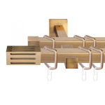 Двухрядный стеновой карниз для штор «Антарес» (20 А 320)