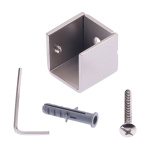 Кронштейн «Боковой открытый квадро 20х20» (ХМ)