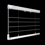 фото карниз для римских штор «мадрид» белый в интернет-магазине Олексдеко