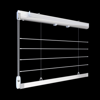 изображение карниз для римских штор «мадрид» белый на olexdeco.ru