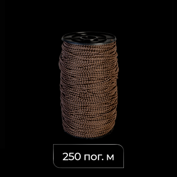 Цепь управления пластиковая 4,5х6,0 мм Коричневая (Бобина 250 п.м.)