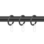 Кольцо 16 круглое с крючком упак. 10 шт (ЧМ)