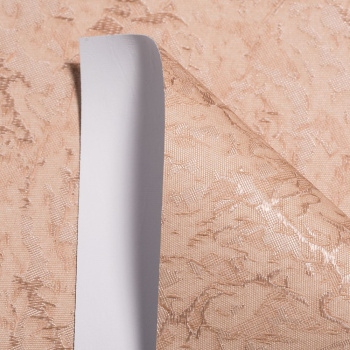 Ткань для рулонных штор коллекция «Шелк Blackout» Мокка