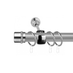 Однорядный стеновой карниз для штор «Альмера» (25 НС 300)