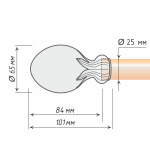 Наконечник «Флора» (25 А)
