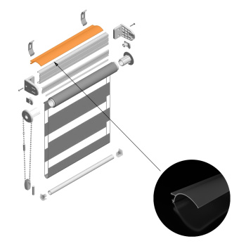 Кассета MGS L= 4 м Темно-серый