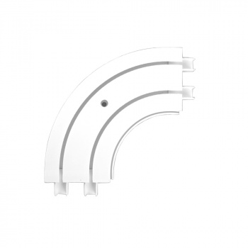 изображение поворот внутренний для шины потолочной двухрядной «olexdeco» на olexdeco.ru