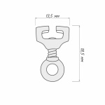 Стопор для профиля «Ай» (Белый)