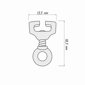 Стопор для профиля «Ай»