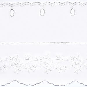 Ткань для штор-кафе коллекция «Poesie» молоко