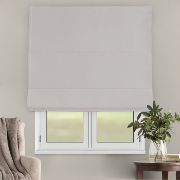 Римская штора белый подъем. мех. коллекция «Каир» Blackout Бисквит (Вена)