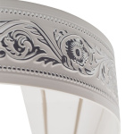 Декоративная планка «Жасмин» (6 Белый хром)