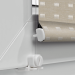 Рулонная штора «Мини» Квадро/Мокка (62 х 170)