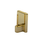 Кронштейн «Мини» 17х24 мм к карнизу «Кафе» отступ 9 мм (Латунь)