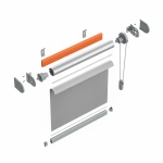 Профиль монтажный MR (Белый L= 6 м)