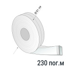 Рукав блистерный ПЭТ 70х70 мм Бухта (термопластик)