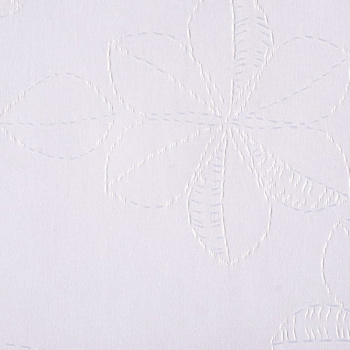 Рулонная штора «MGS» фурнитура Коричневая. Ткань коллекции «Родонит» Белый