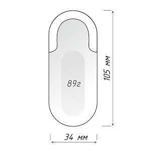 Отвес шнура цепи управления 89 г