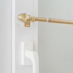 Карниз-кафе «Каролина» латунь (12 мм 85-135)