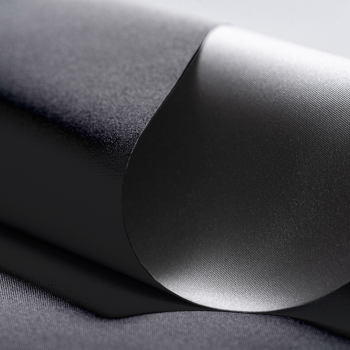 Ткань для рулонных штор коллекция «Плэин» Black Blackout Черный