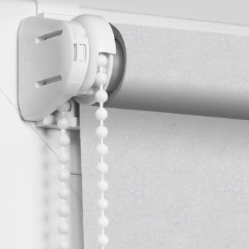 Рулонная штора «Мини» Шелк/Белый 