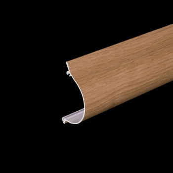 Кассета UNI алюминиевая L= 4 м Светлый дуб