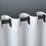 фото люверсы универсальные «овал» черный упак. 10 шт в интернет-магазине Олексдеко