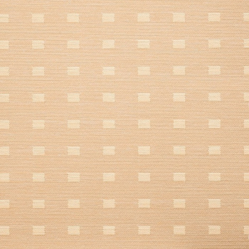 Рулонная штора «Moncada» ø38 фурнитура Белая. Ткань коллекции «Квадро» Бисквит