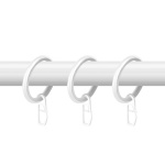 Кольцо 19 круглое с пластиком и крючком упак. 10 шт (БГ)